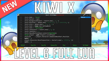 BEST ROBLOX EXPLOIT/HACK | KIWI X LEVEL 6 ROBLOX EXPLOIT FULL LUA!