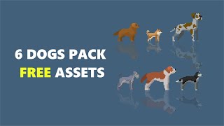 Dogs pack - Pixel Art Assets for GameDev #animation #gamedev #itchio #unityassetstore Dogs pack - Pixel Art Assets for GameDev #animation #gamedev #itchio #unityassetstore