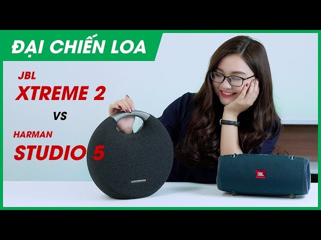 [Đại chiến loa] JBL Xtreme 2 vs Harman Kardon Onyx Studio 5 l Loa nào hơn?