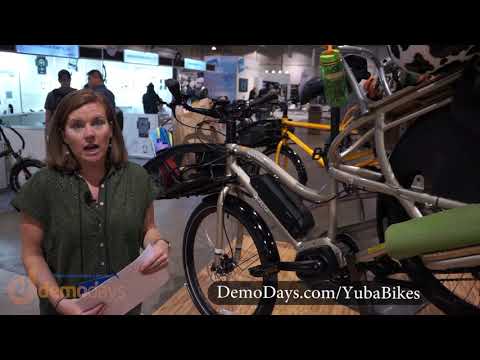 Yuba Bikes Boda Boda Cargo Bike with Shimano Steps Electric Motor