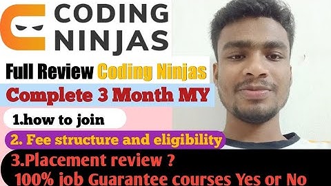 Coding Ninja Full Review || coding Ninja placement review || coding Ninja pey after placement review