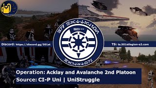 501st Acklay Detachment and Avalanche 2 Platoon Joint Operation