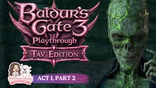 Baldurs Gate 3 (2023) Tav Playthrough - Act 1, Part 2 (No Commentary)