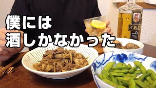 会社を早退したけど酒を飲むしかやることない！40代社畜末期の平日晩酌【宅飲み】