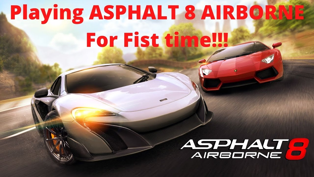 Playing Asphalt airborne 8 For first time - YouTube