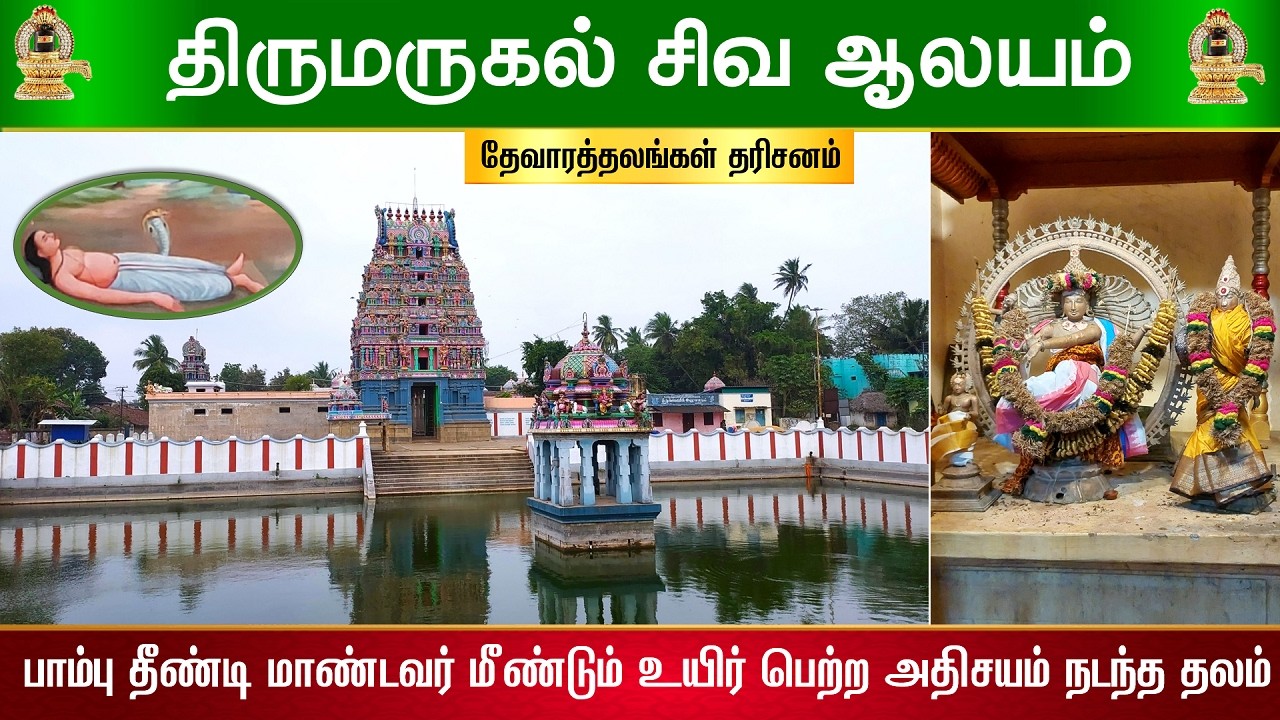 🕉️ 227 – Thirumarugal Thevara Shiva Temple, திருமருகல், இரத்தினகிரீஸ்வரர் கோவில், தேவாரத்தலம்