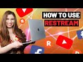 How To Livestream With Restream (On-Screen Tutorial)