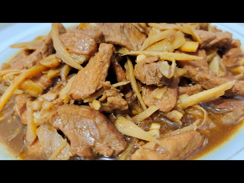 Resep Daging Babi Masak Jahe