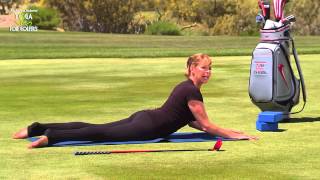 Core Activation Shoulders and Spine sphinx pose