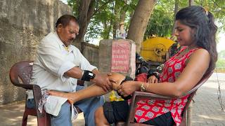 Narsha Baba Traditional FOOT Massage FOOT massage techniques to reduce anxiety and Stress