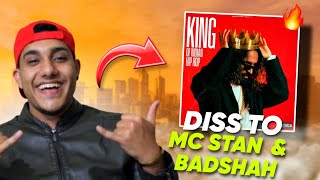 EMIWAY - KING OF INDIAN HIP HOP (PROD BY Babz beats) | REACT VIDEO |