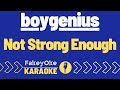Boygenius  not strong enough karaoke