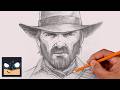 How to Draw Arthur Morgan | Red Dead Redemption