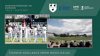 LIVE+Worcestershire+vs+Durham+-+Day+Three