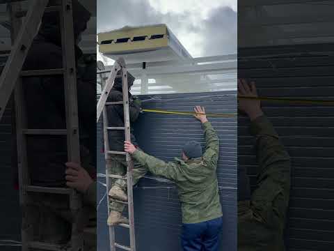 Прямые поставки пир панелей в Крым. Монтируем НТО под магазин в Симферополе Ак- Мечеть