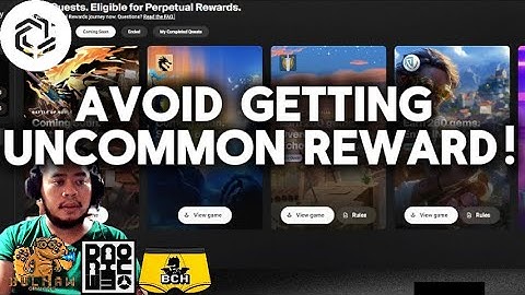 Avoid Getting Uncommon Rewards (Immutable Perpetual Rewards)