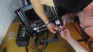 Unboxing and test run Wanhao Duplicator i3 3D printer #001