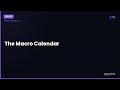 The Macro Calendar: Fed, Jobs & Earnings — ArcAlpha Academy 2.03