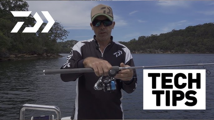 HOW TO SPOOL A SPIN REEL- DAIWA TECH TIPS 