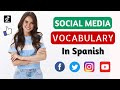 Social media vocabulary in spanish 50 words to know