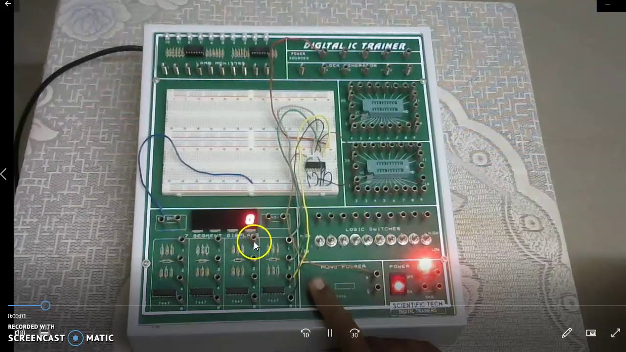 DCP Lab 46 Decade Counter - YouTube