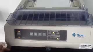 Impresora fiscal HASAR 330F . Funcionamiento básico - YouTube