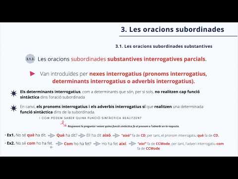 Oracions compostes II: subordinades substantives (interrogatives)_3/4
