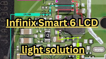 Infinix Smart 6 LCD light solution