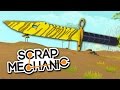 ОГРОМНЫЙ ШТЫК НОЖ М9 ЗУБ ТИГРА И ДОМ БАБЫ ЯГИ  В SCRAP MECHANIC