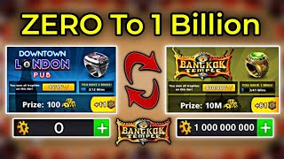 1 Video = Billion Coins | Zero to 1 Billion BANGKOK 5M Only [HighLights] TalhaGamingYt - 8 Ball Pool