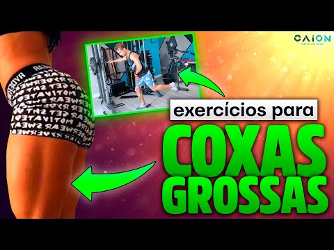 Melhores exercícios para engrossar a coxas (parte de trás)