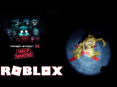 Five Nights At Freddy S Help Wanted Plushtrap Minigame Roblox - fun with plushtrap roblox