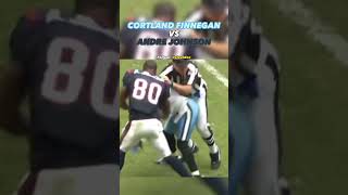 BEST NFL FIGHTS PT. 1!! ANDRE JOHNSON VS COURTLAND FINNEGAN! Who Won?? #nflshorts #footballfight
