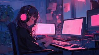 [30 MINS] Nighttime Study Vibe &amp; Rain Sounds for Focus | (Loop for 1 Hour Study Sessions)