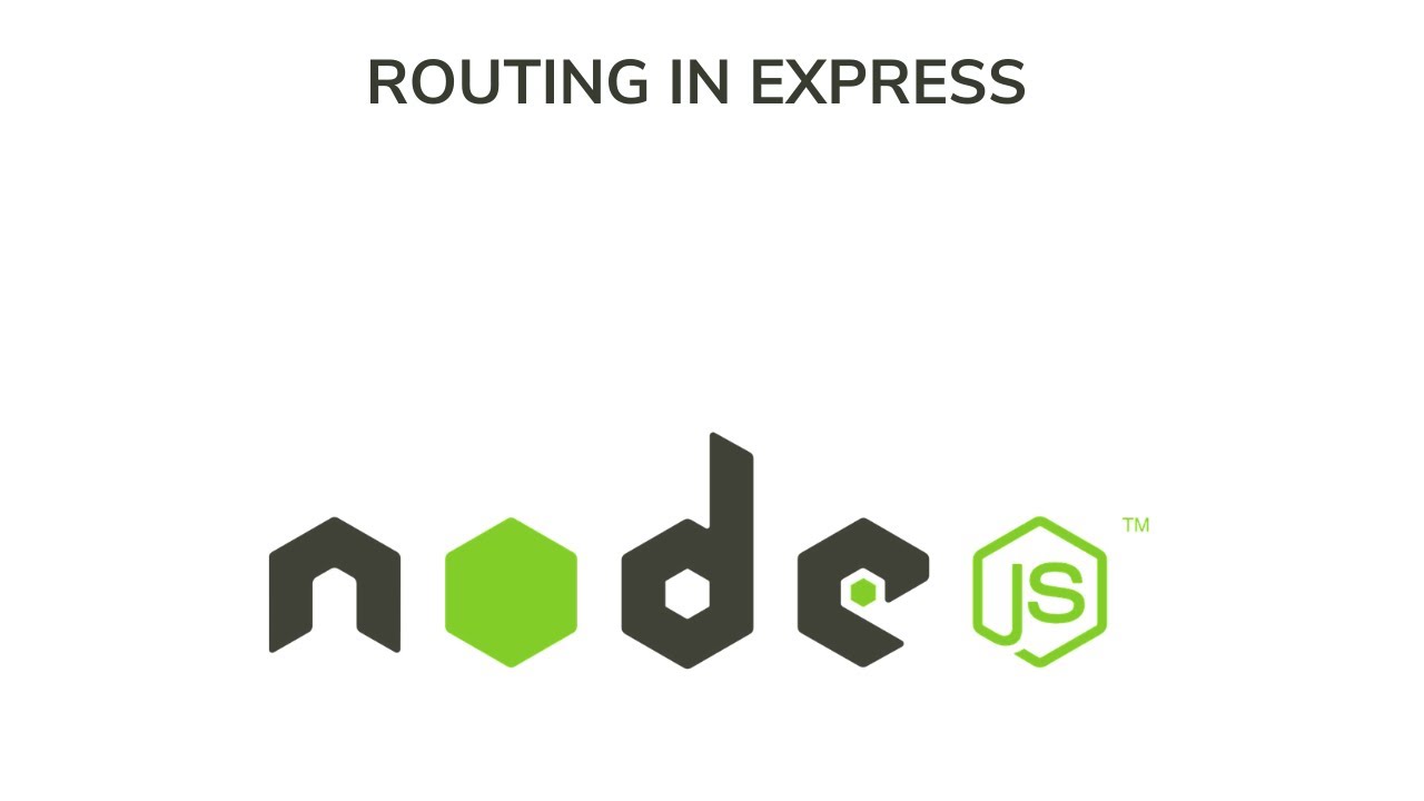 Routing in express || Web development with Express Framework - YouTube