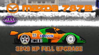 PIXEL CAR RACER - MAZDA 787B BUILD | PCR UNDERGROUND MOD screenshot 5