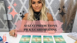 ?AUGUST PICK A CARD READING?
