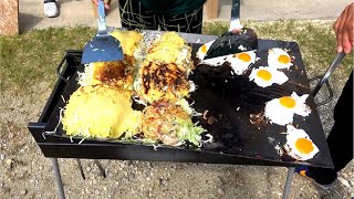 その場でファンができるお好み焼き屋さんに憧れて・・・