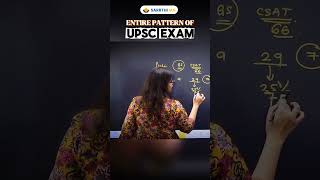Entire Pattern of UPSC Exam 🔥 #ytshorts #sarrthiias #upsc2026