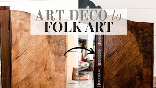 How to Give a Vintage Art Deco Wardrobe an EXTREME Makeover