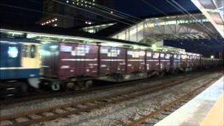 東海道線2086レ EF66-106+EF65‐2119ムド通過
