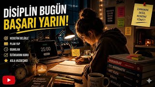 🔴 Birlikte Ders Çalışalım 📚 Odaklanma ve Konsantrasyon Canlı Yayın | Study With Me Pomodoro