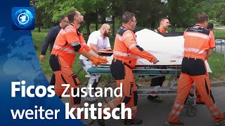 Zustand von slowakischem Premier Fico nach Attentat weiterhin kritisch