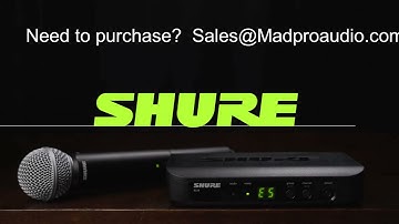 Shure BLX How to set up microphone.  Plugging up connections, setup hardware. SUPPORT FAMILY OWNED!