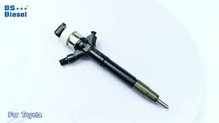 Fuel Diesel Injector 23670-51020 For Toyota 1VD-FTV 4.5L V8 095000-9780 095000-7530 095000-6730