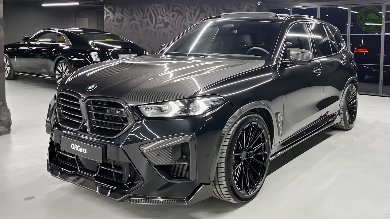 2025 BMW X5M LCI carbon body kit by RNG Design - YouTube