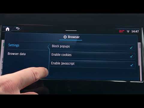 MERCEDES-BENZ Vito - How to Enable JavaScript in the Browser