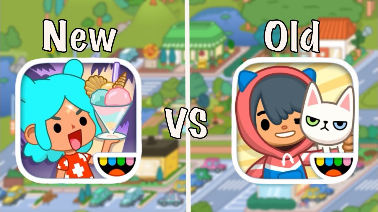 New toca boca pets VS Old Toca boca pets YouTube
