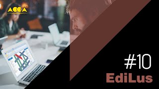 Famous EdiLus starter course - Less. #10 - Masonry Structures - FEM model generated and calculation results Profile