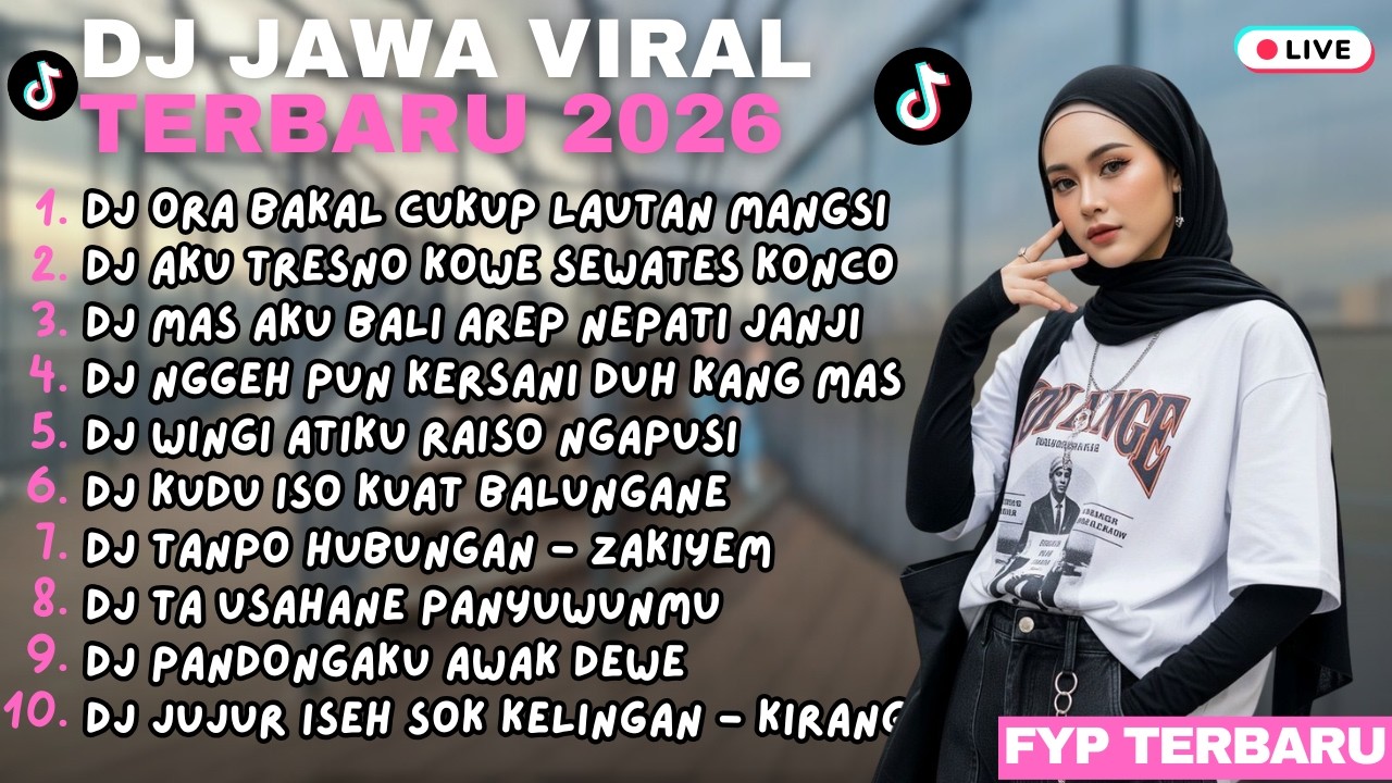 DJ CAMPURAN  LAGU JAWA TERBARU 2026 || DJ SLOW VIRAL TIKTOK TERBARU 2026 ‼️JEDAG JEDUG FULL BASS  🎵